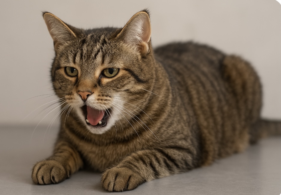 Katze atmet schwer – warum ein schneller Besuch beim Tierarzt wichtig ist Wenn eine Katze schwer atmet, ist das immer ein Warnsignal. Atemnot ist ein akutes Symptom, das verschiedene Ursachen haben kann Katze atmet schwer – warum ein schneller Besuch beim Tierarzt wichtig ist Wenn eine Katze schwer atmet, ist das immer ein Warnsignal. Atemnot ist ein akutes Symptom, das verschiedene Ursachen haben kann