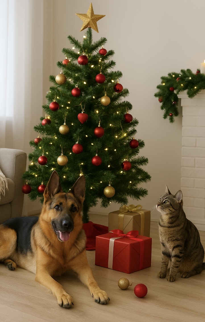 Gefahrenquellen für Hunde und Katzen während der Weihnachtszeit Tipps vom Tierarzt in Stuttgart für eine sichere und entspannte Festzeit Gefahrenquellen für Hunde und Katzen während der Weihnachtszeit Tipps vom Tierarzt in Stuttgart für eine sichere und entspannte Festzeit
