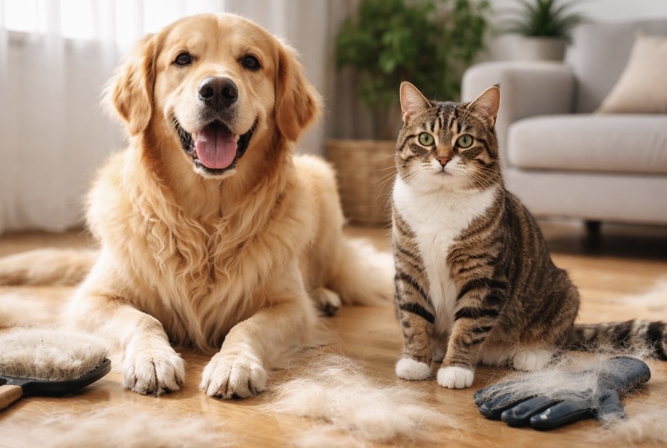 2026: Ständiger Fellwechsel bei Hund und Katze – was steckt dahinter und wie können Sie helfen? 2026: Ständiger Fellwechsel bei Hund und Katze – was steckt dahinter und wie können Sie helfen?